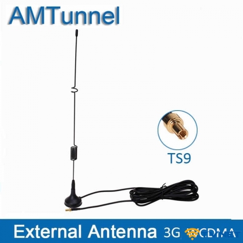 Anten Thu Sóng 3G/4G LTE 15dBi Chuẩn TS9/SMA dây dài 3m