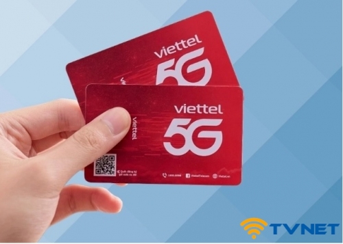 Sim 4G Viettel, Sim 5G Viettel giá rẻ không giới hạn DATA sử dụng