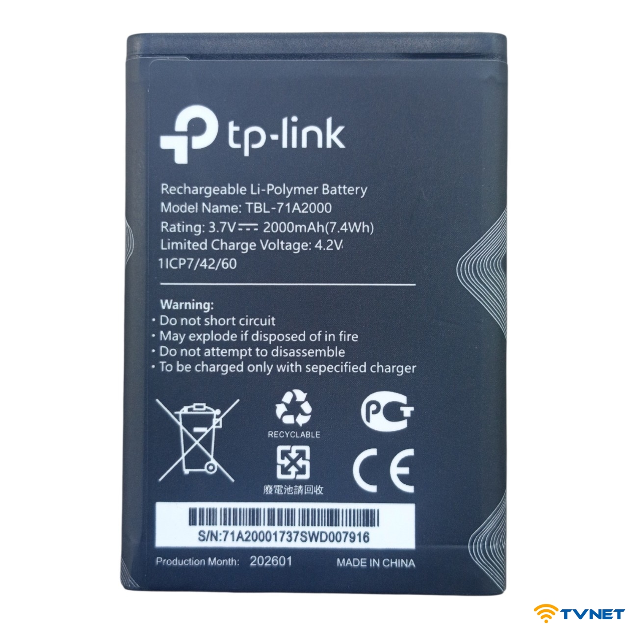 pin tp link m7000 71a2000