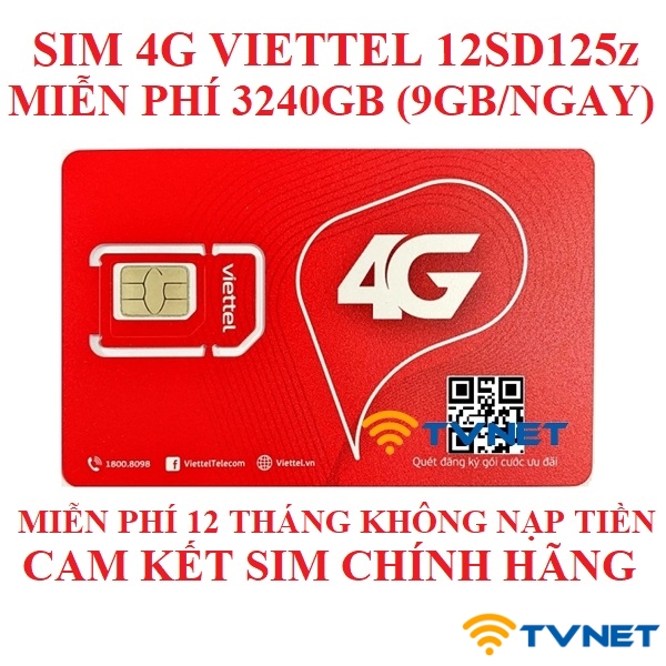 sim 4g viettel 12sd125z